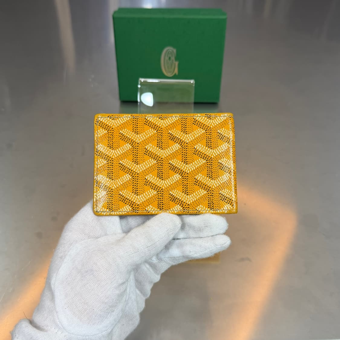 [리오브] 고야드 스페셜 옐로우 인서트 카드지갑 상품이미지3