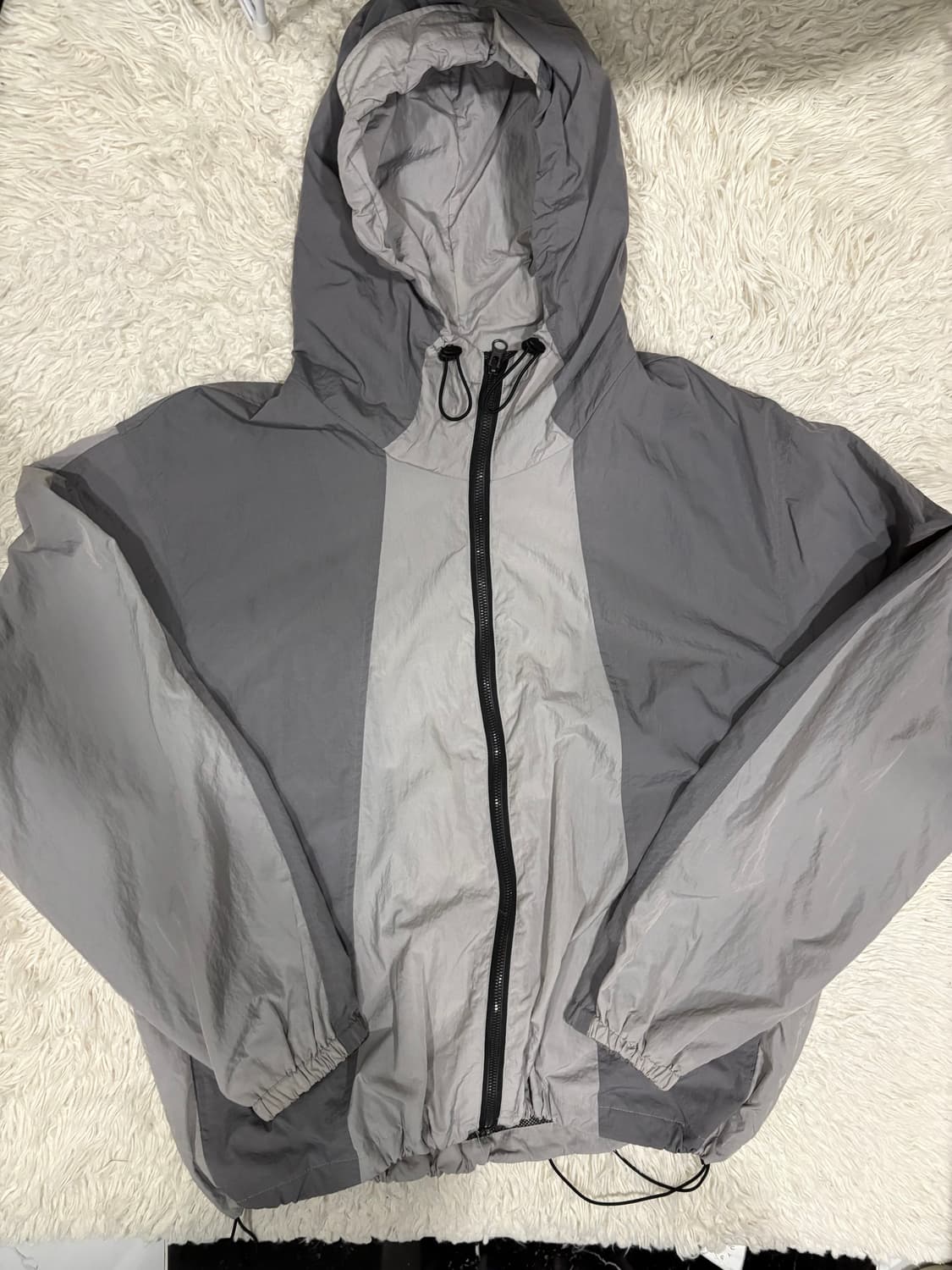 [100] 왓츠더유즈 회색 바람막이 상품이미지4