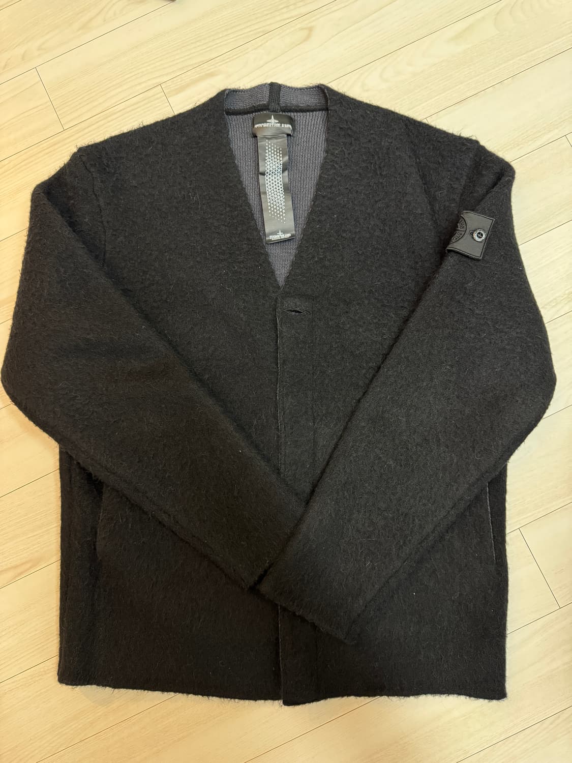 스톤아일랜드 쉐도우 프로젝트 가디건 블랙 M 상품이미지1