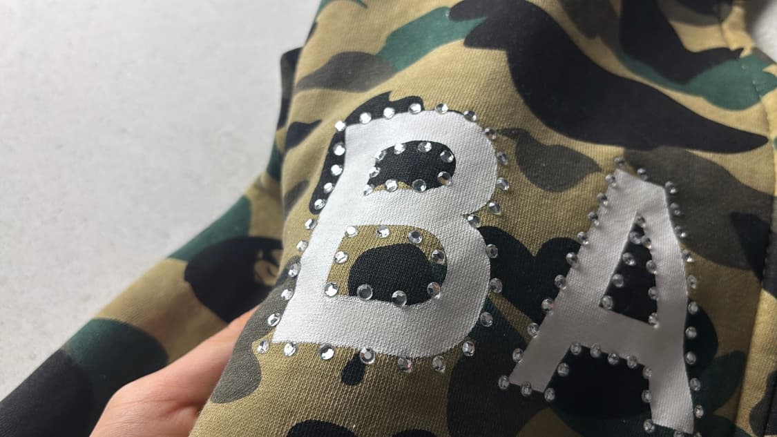 베이프 카모 비즈 후드집업 상품이미지5