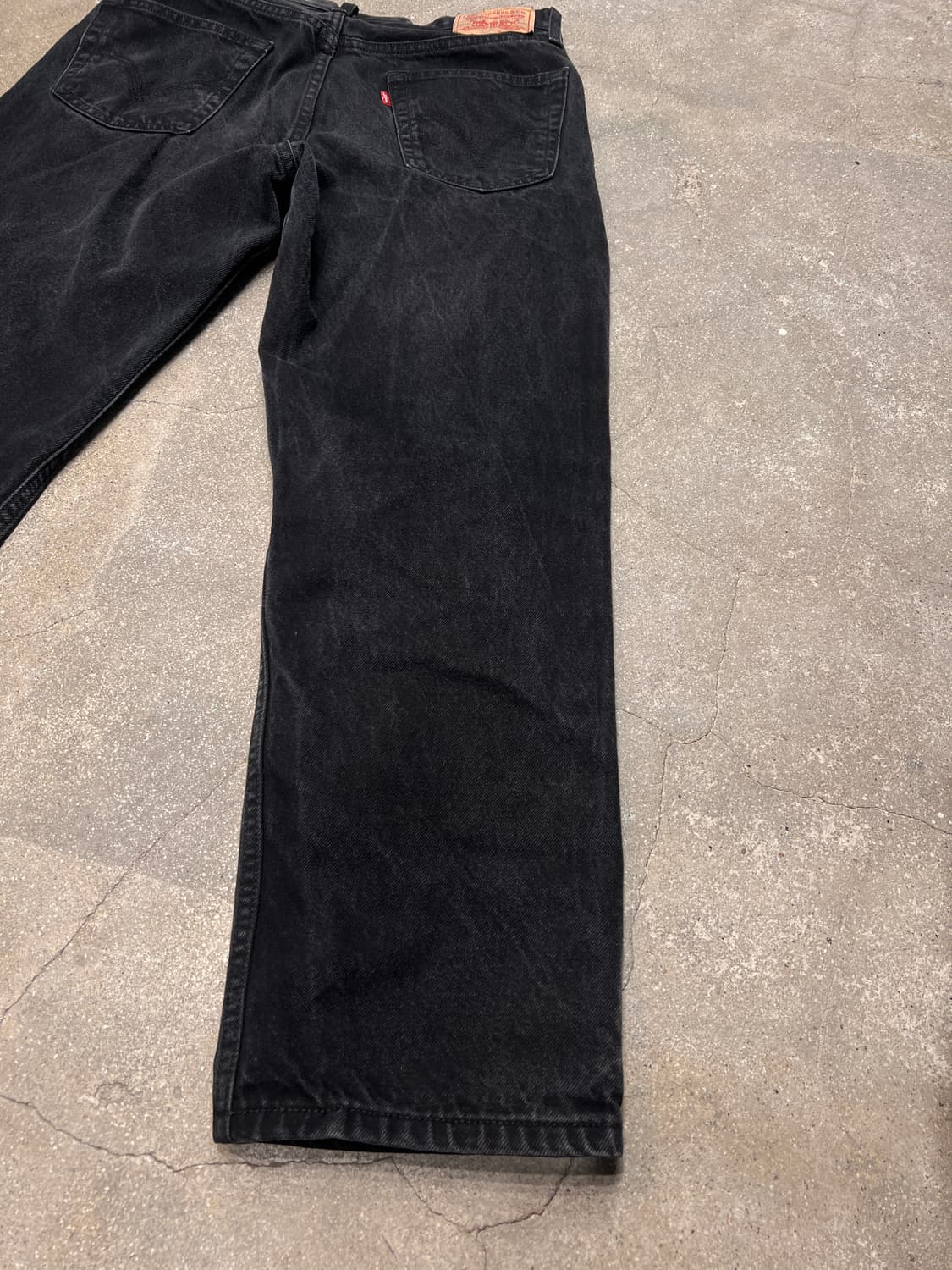 00‘s 리바이스550 블랙진 상품이미지8