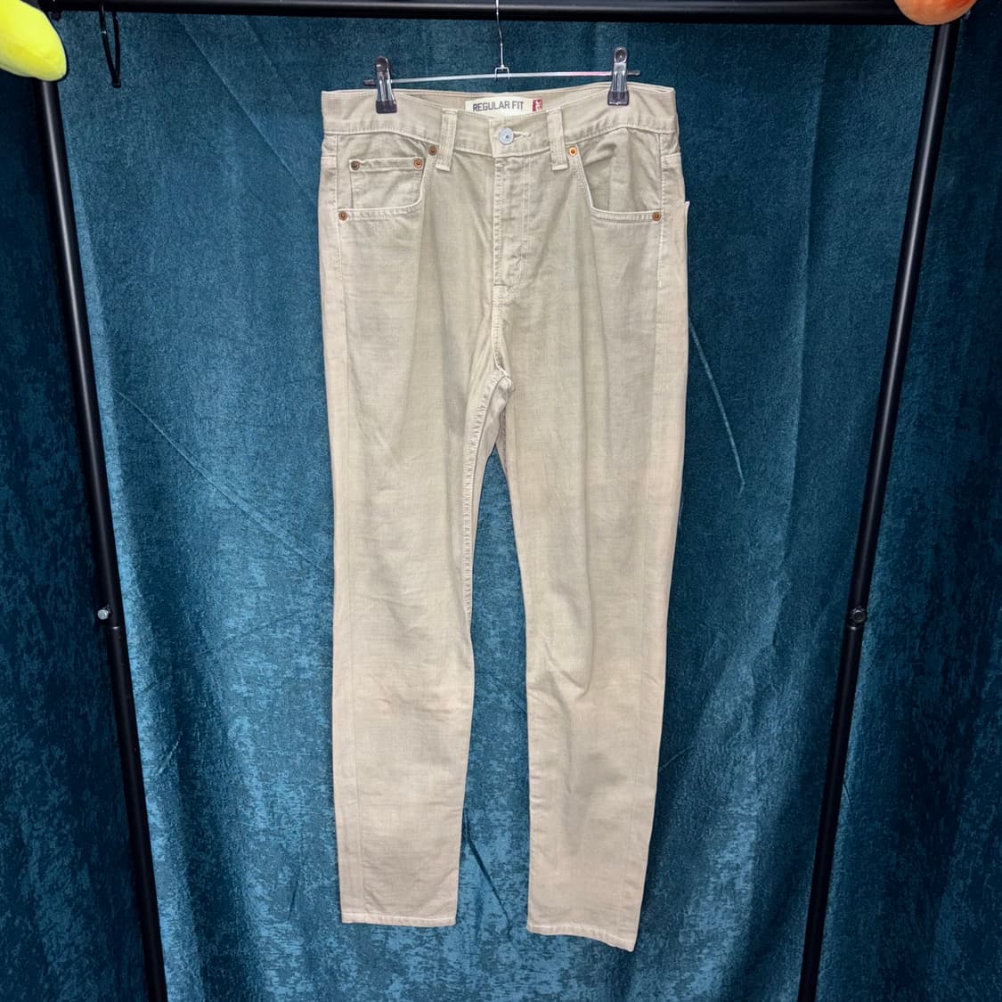 (32) 리바이스 505 베이지 데님 팬츠 상품이미지1