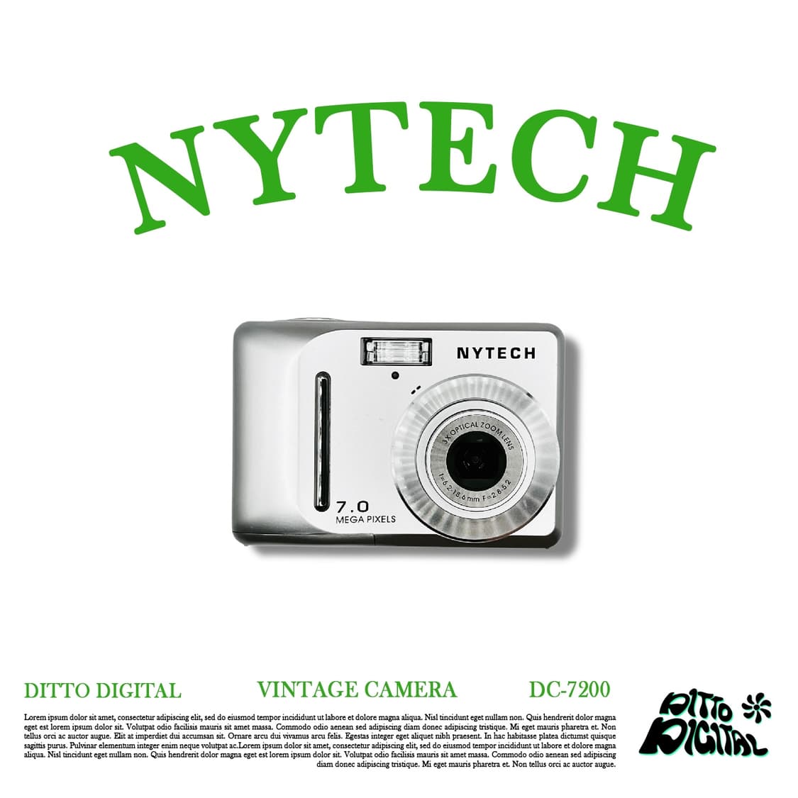 NYTECH DC-7200 디카 상품이미지1