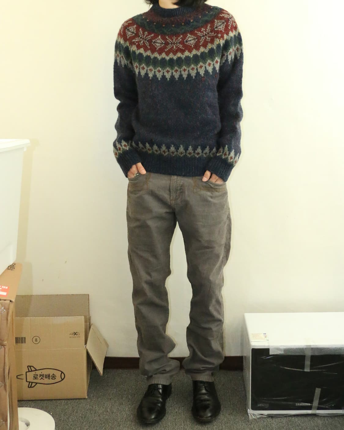 에드윈 웨스턴 스타일 코듀로이 팬츠 상품이미지2