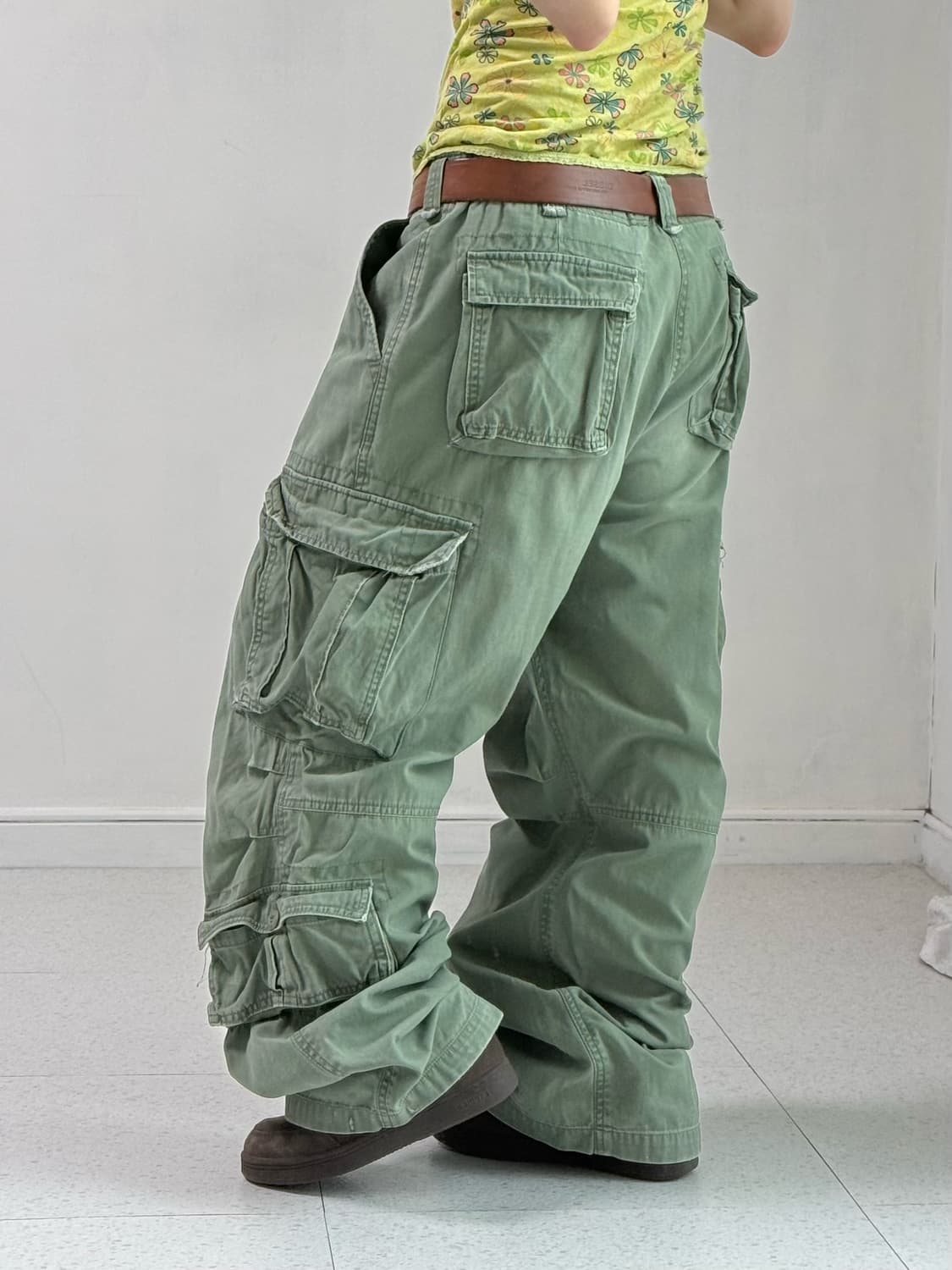 빈티지 멀티 포켓 카고팬츠 상품이미지3
