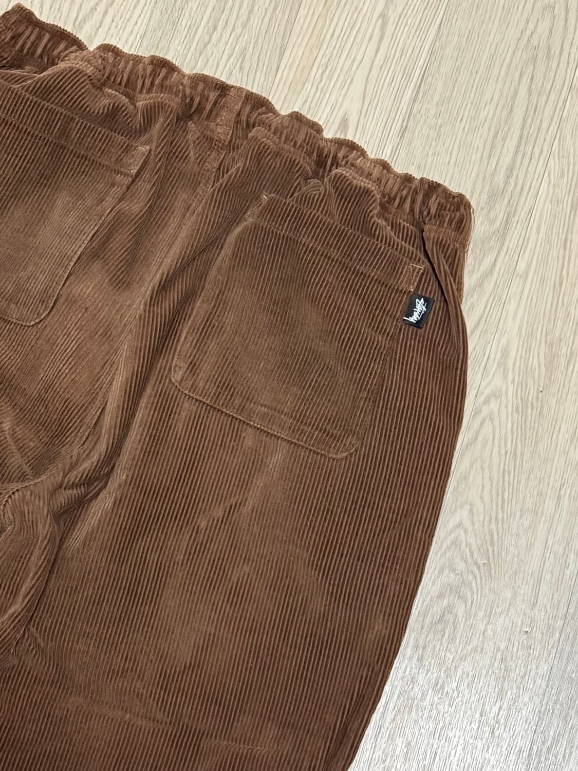 스투시 코듀로이 트랙 팬츠 브라운 상품이미지4