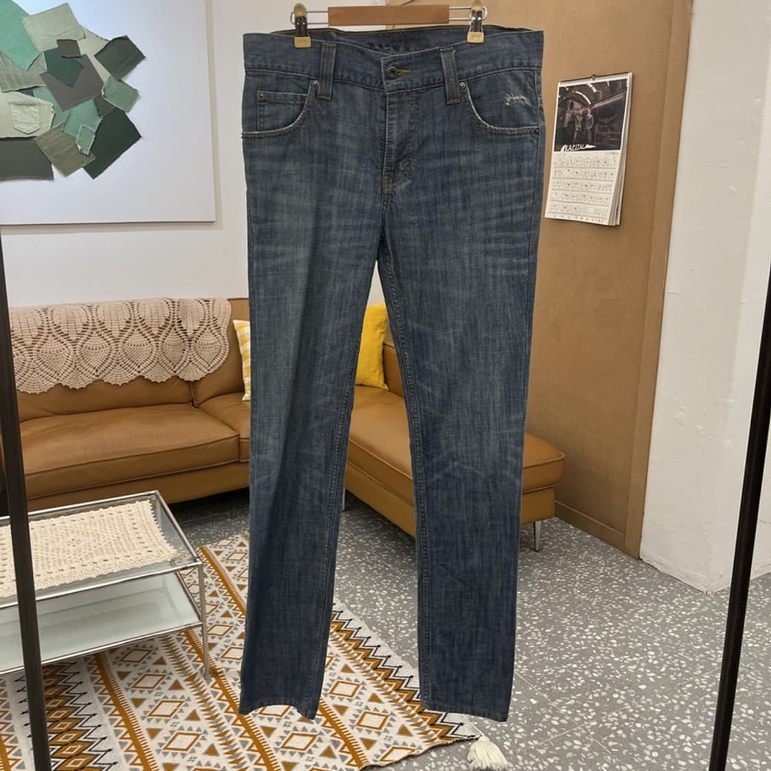 리바이스 549 빈티지 모던캐주얼 로우루즈 데님팬츠 30인치 C10529 상품이미지3