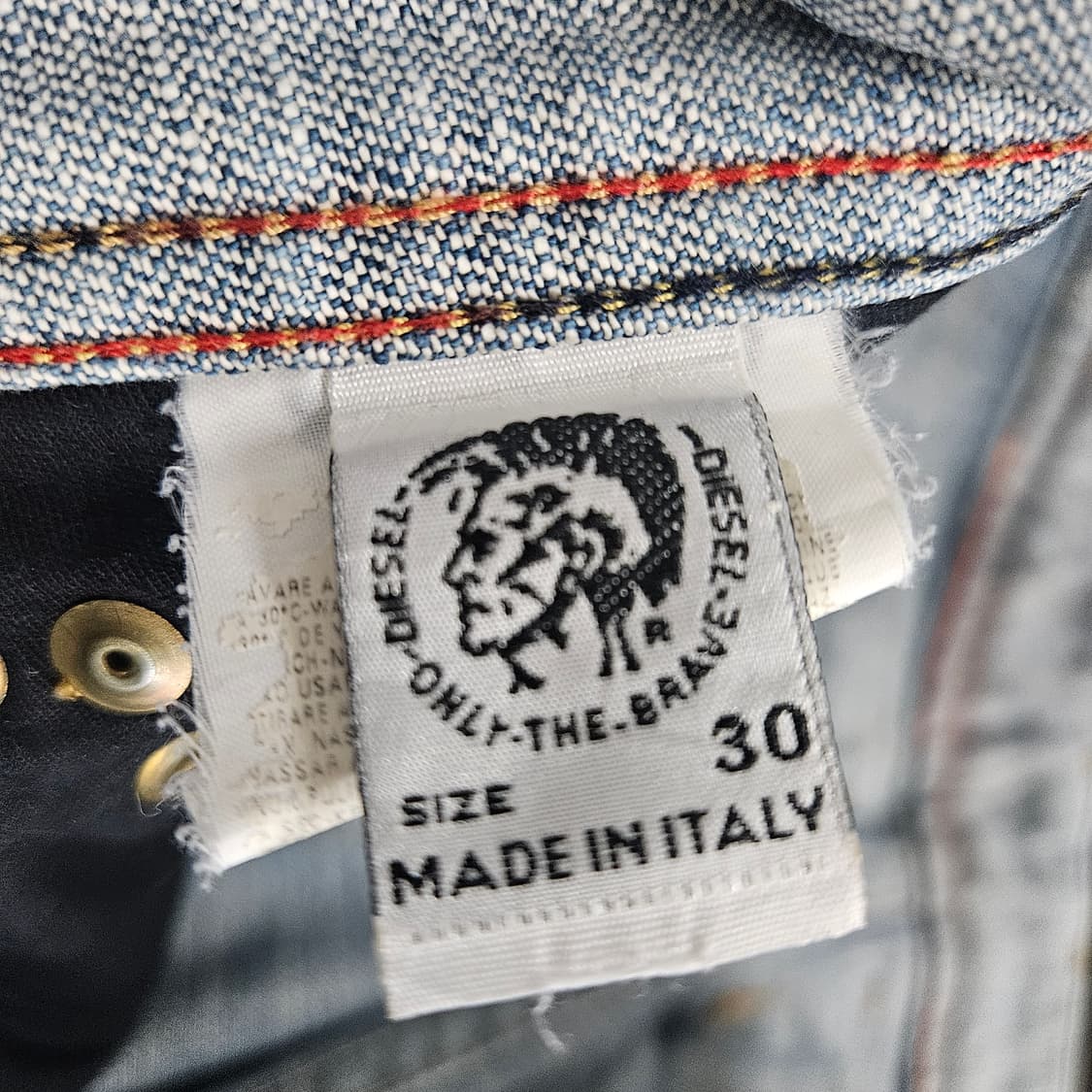 [30인치]디젤 청바지  Made in Italy 상품이미지3