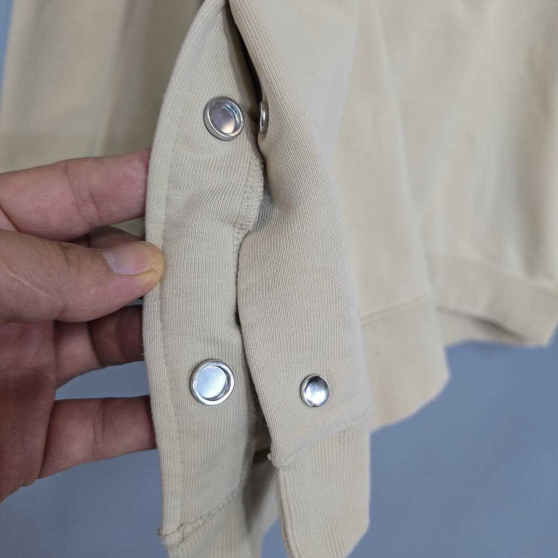 솔리드옴므(SOLID HOMME 후드 맨투맨 베이지 105 상품이미지4