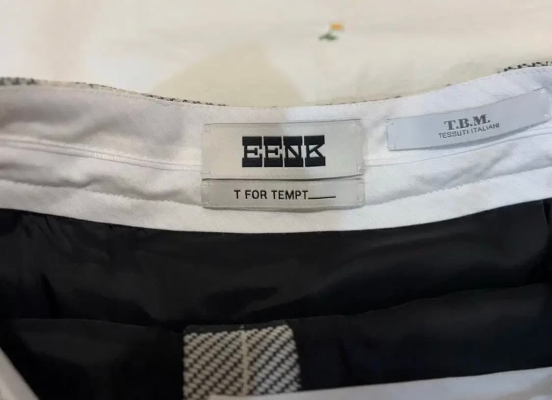 EENK 잉크 트루디 체크 패턴 스커트 (새상품) 상품이미지5