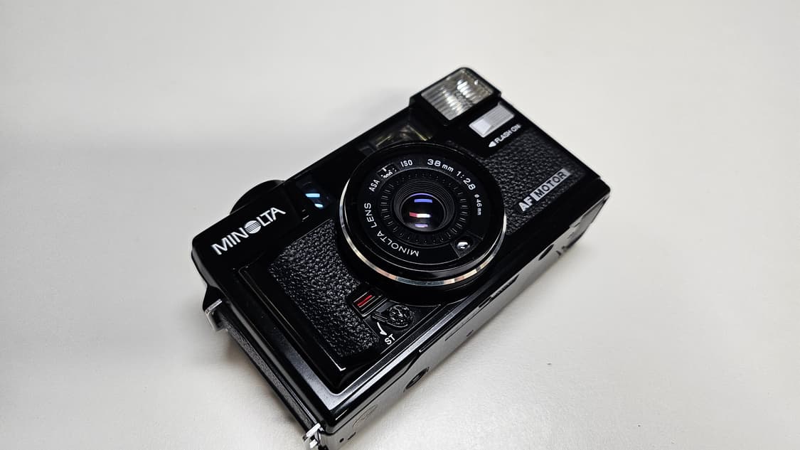 작례O 명품 미놀타 하이매틱 AF2-MD 필름카메라 빈티지 필카 상품이미지7