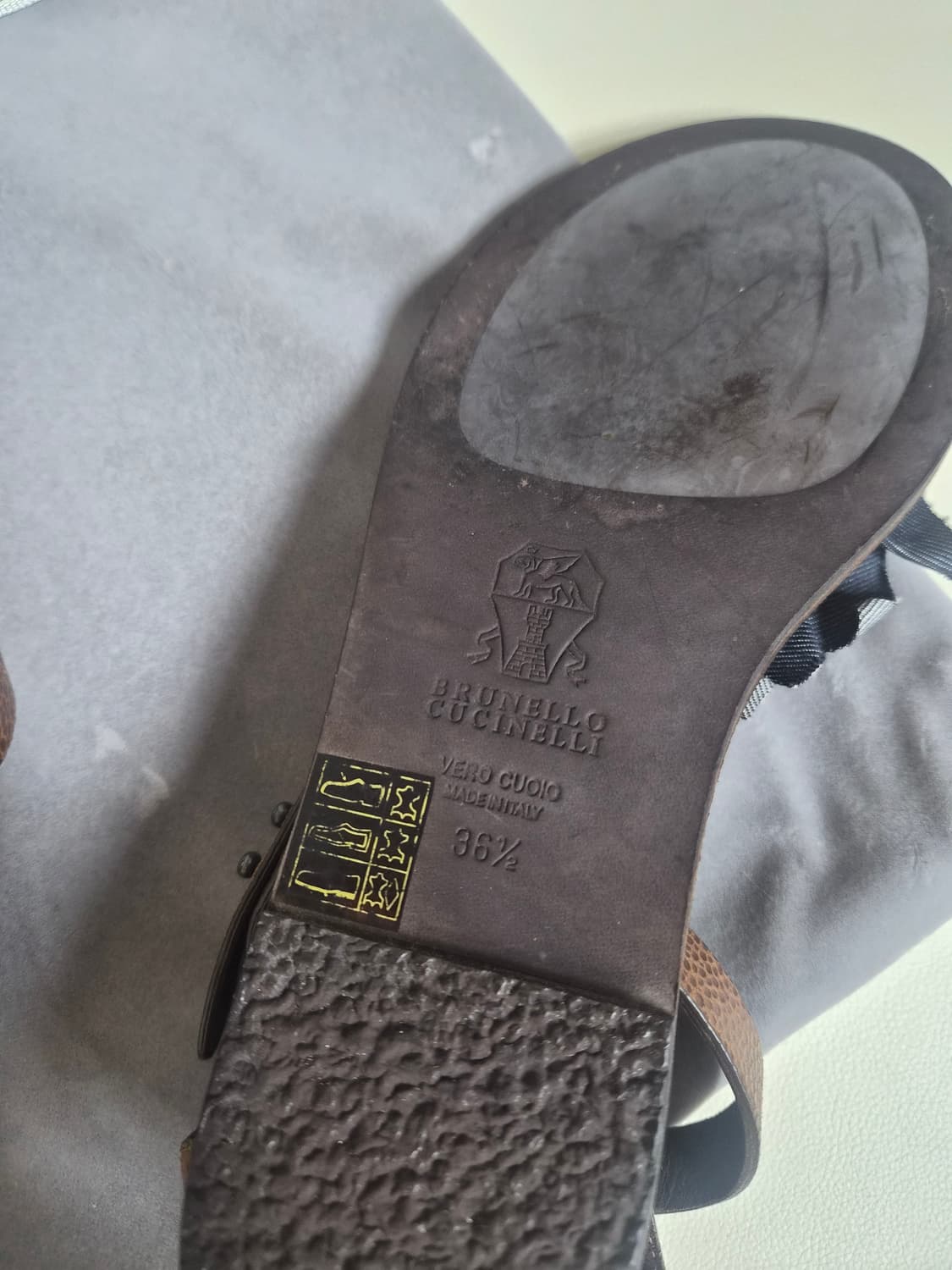 브루넬로 쿠치넬리 정품 샌들 235 상품이미지4