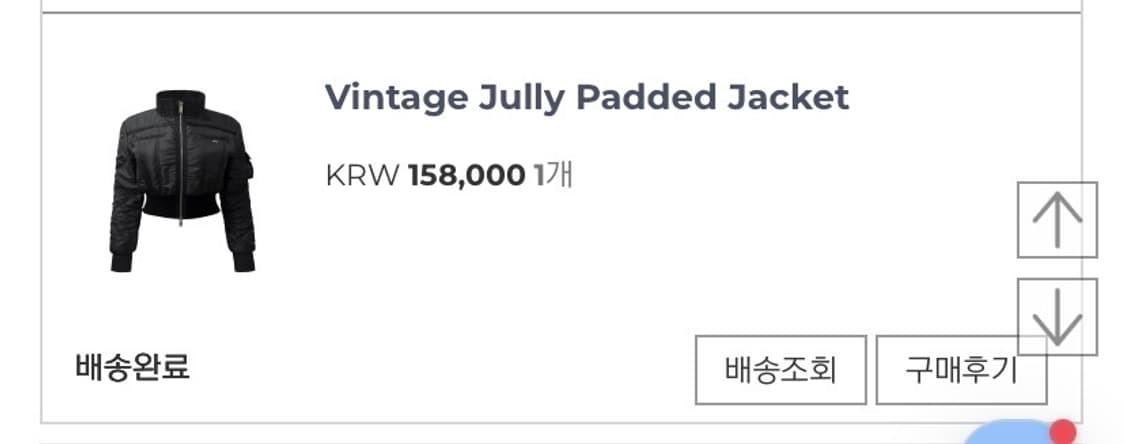Vintage Jully Padded Jacket 상품이미지5