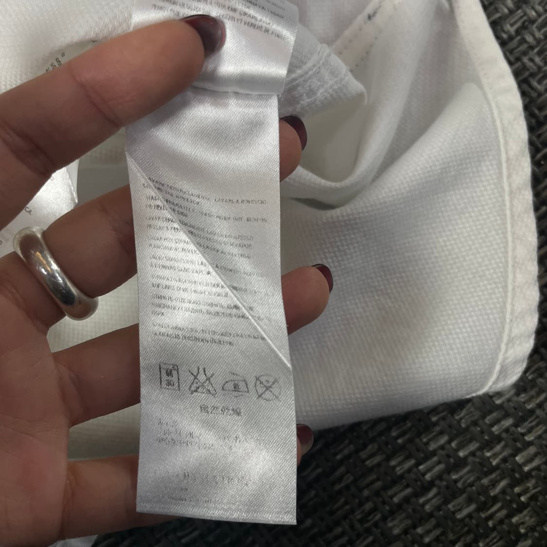 아르마니 익스체인지 화이트 긴팔 셔츠 상품이미지5