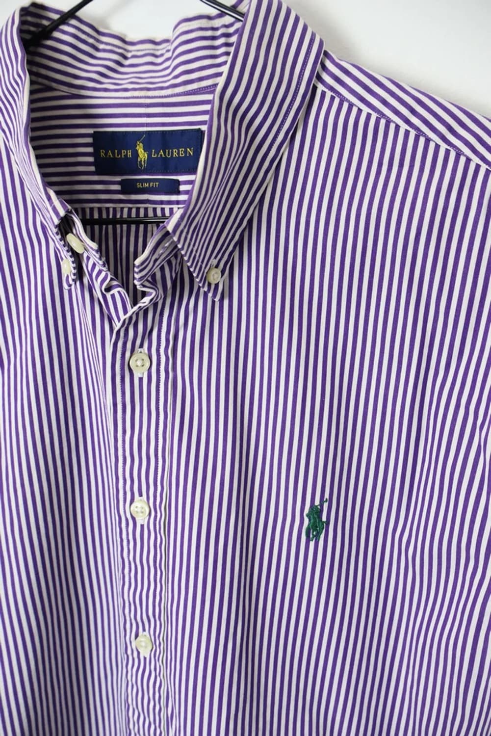 Polo Ralph Lauren Purple Stripe Shirt 상품이미지5