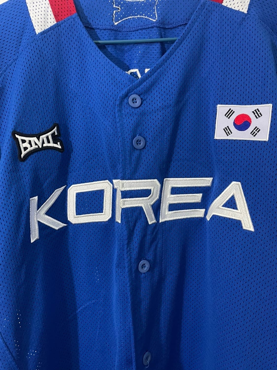 BIVIC 한국 36 블록코어 유니폼 블루 XL 상품이미지8