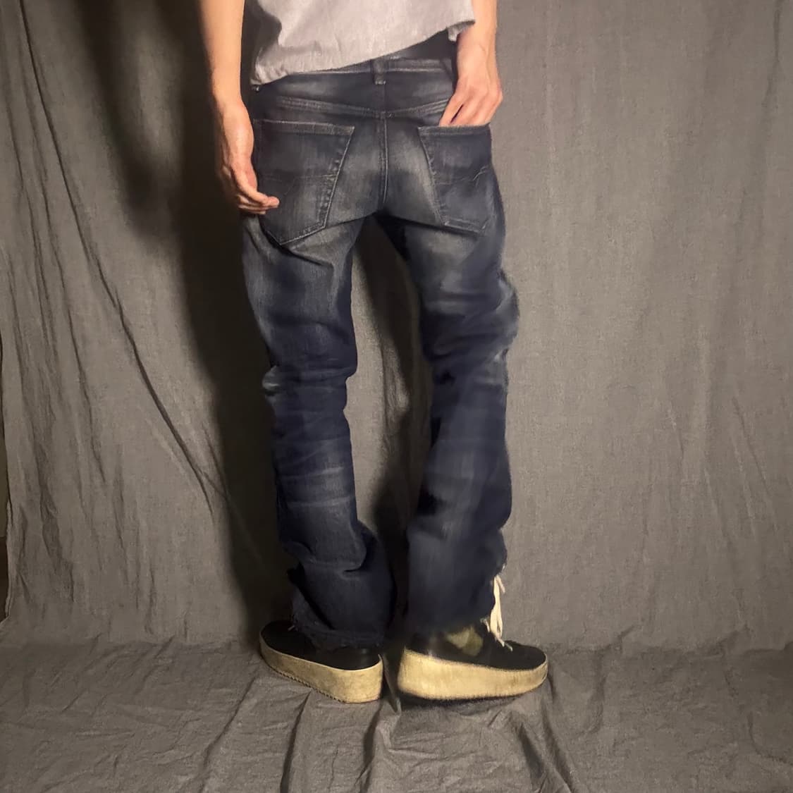 백화점 판 정품 디젤 워싱 데님 청바지 상품이미지1