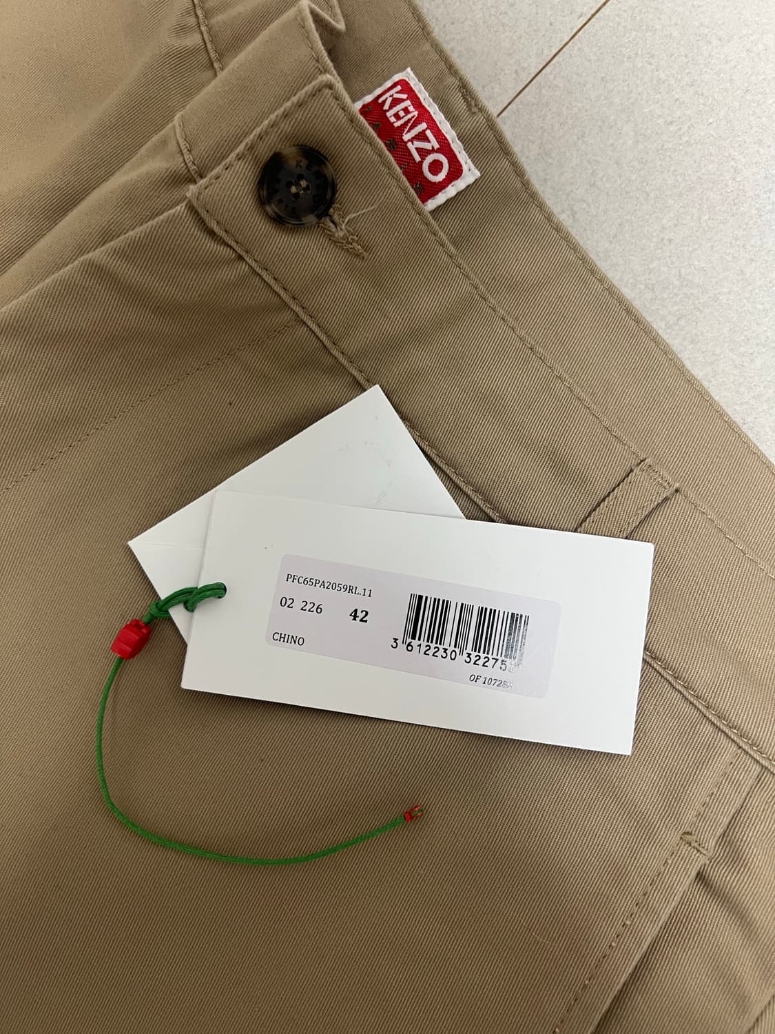 겐조 치노 팬츠 42 상품이미지9