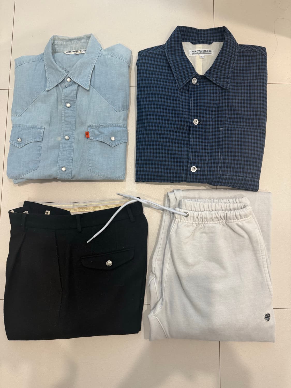 헤리티지플로스 4종 일괄 16만 택포 상품이미지1