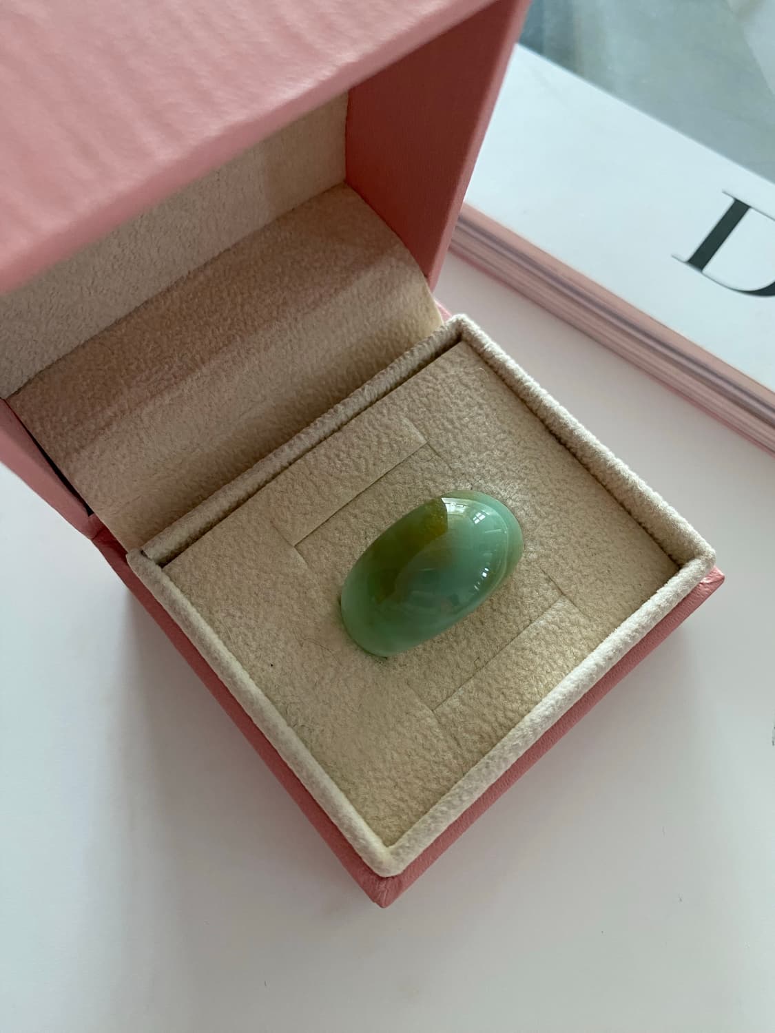 빈티지 그린 링 반지 상품이미지2