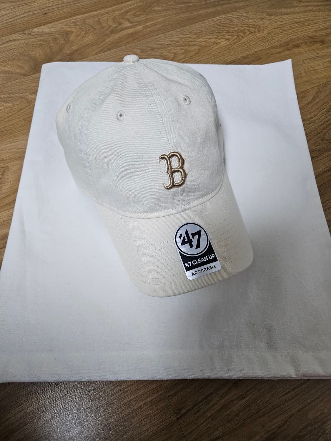 47브랜드 보스턴 볼캡 아이보리 상품이미지1