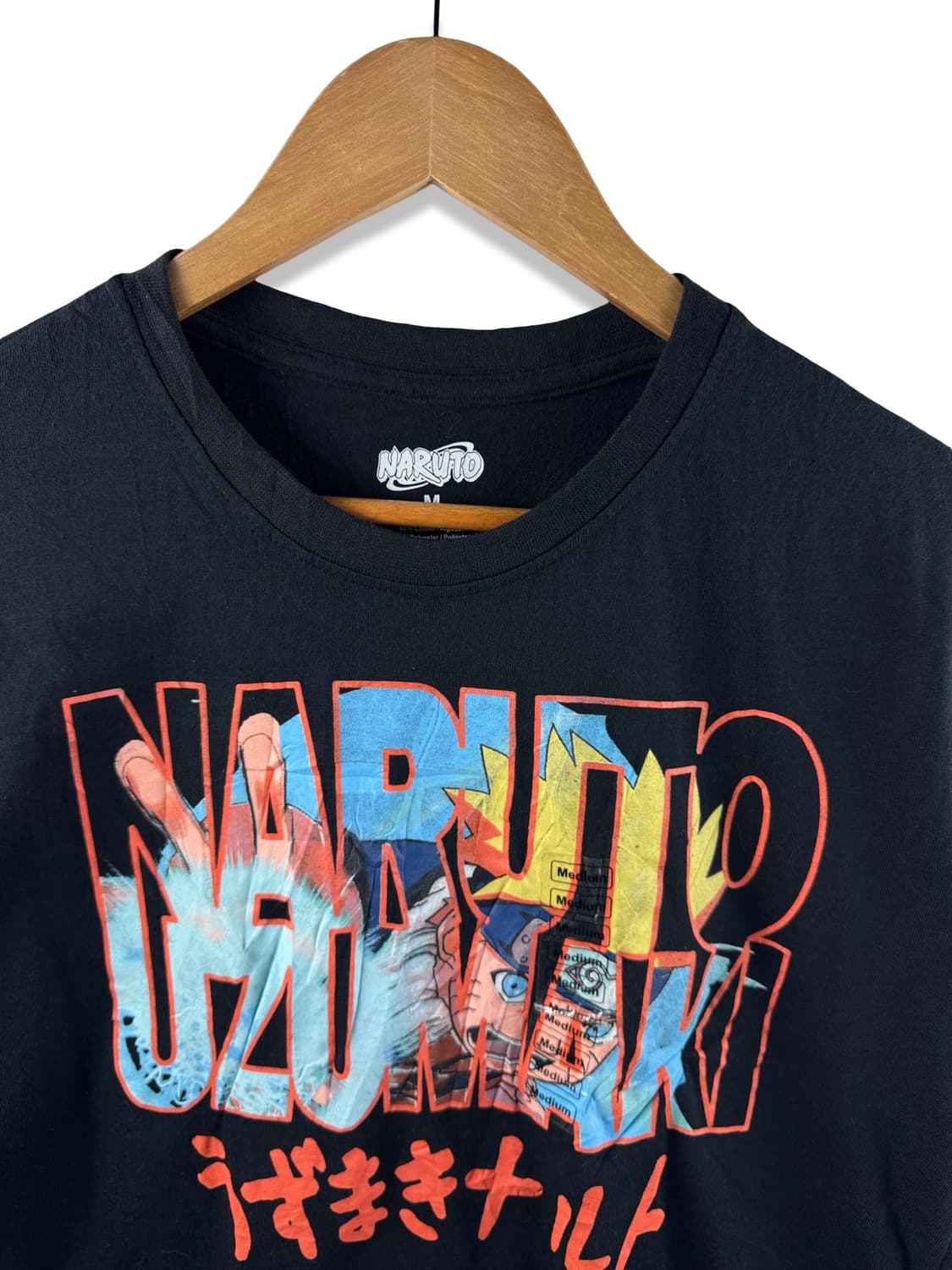 나루토 오피셜 나선환 그래픽 반팔티셔츠2048 상품이미지4