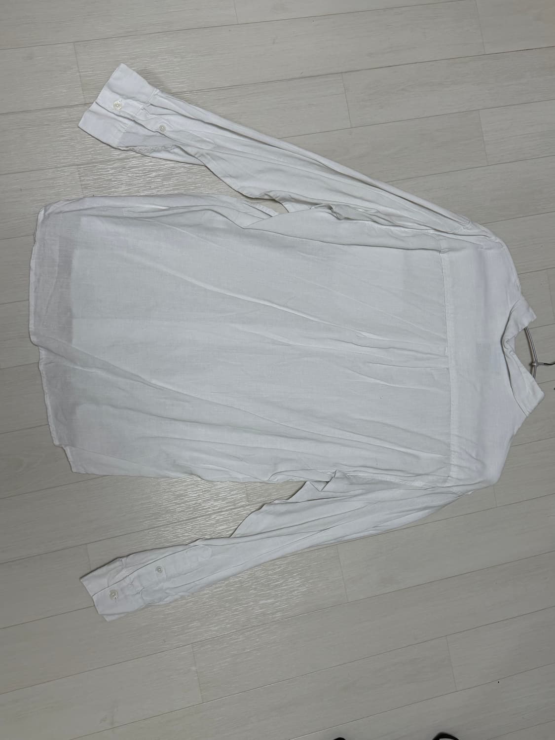 수아레 에센셜 텐셀 린넨 셔츠 화이트 S사이즈 상품이미지9