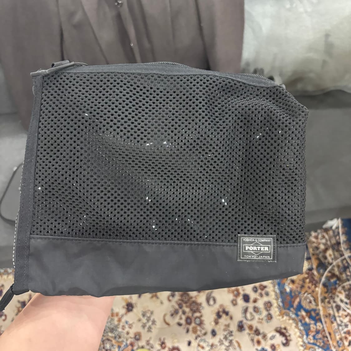 포터 pvc 스크린 메쉬 숄더백 상품이미지7