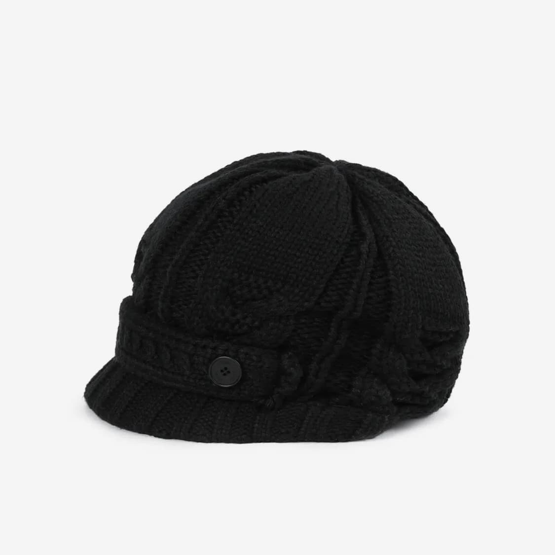 미세키 서울 케이블 니트캡 블랙 상품이미지2