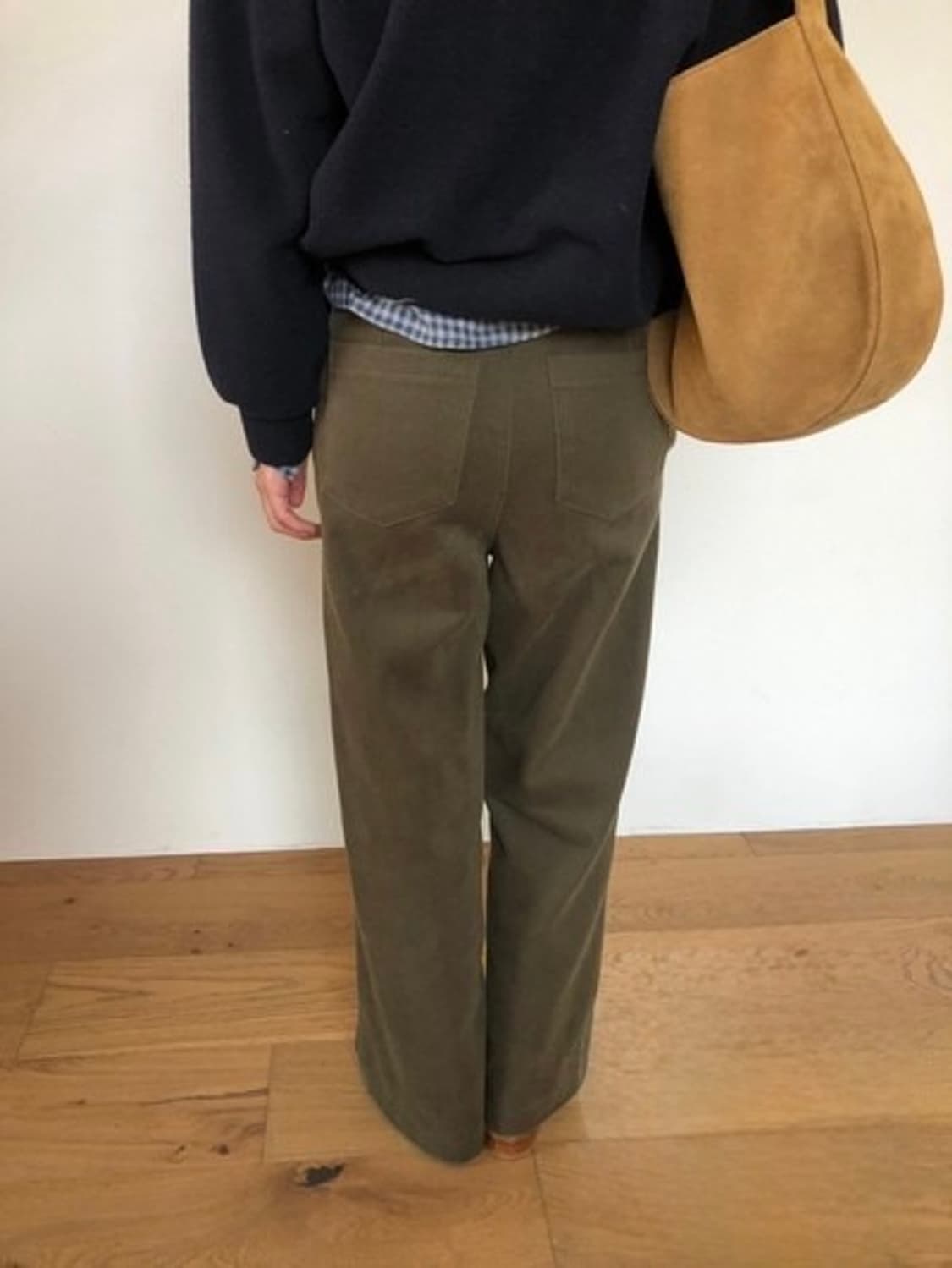 피치 기모 팬츠(카키, M) 상품이미지3