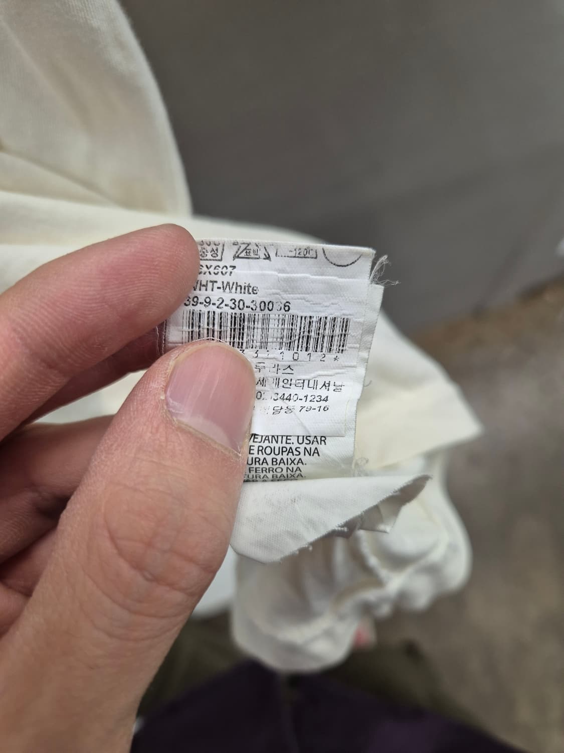 아르마니 익스체인지 로고 반팔티 S 상품이미지7