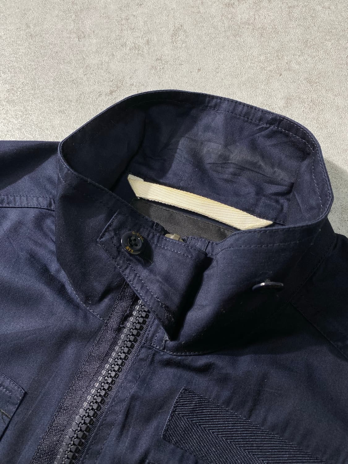 [L] G•Star Raw 지스타로우 재팬 네이비 코튼 집업 자켓 상품이미지5
