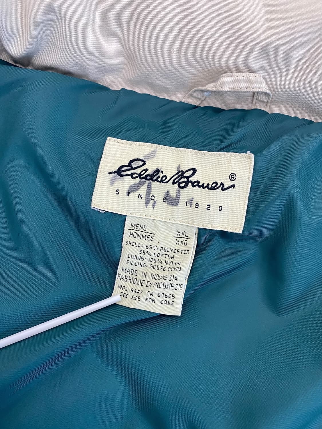 90-00‘s 에디바우어 구스다운 푸퍼 베스트 상품이미지9