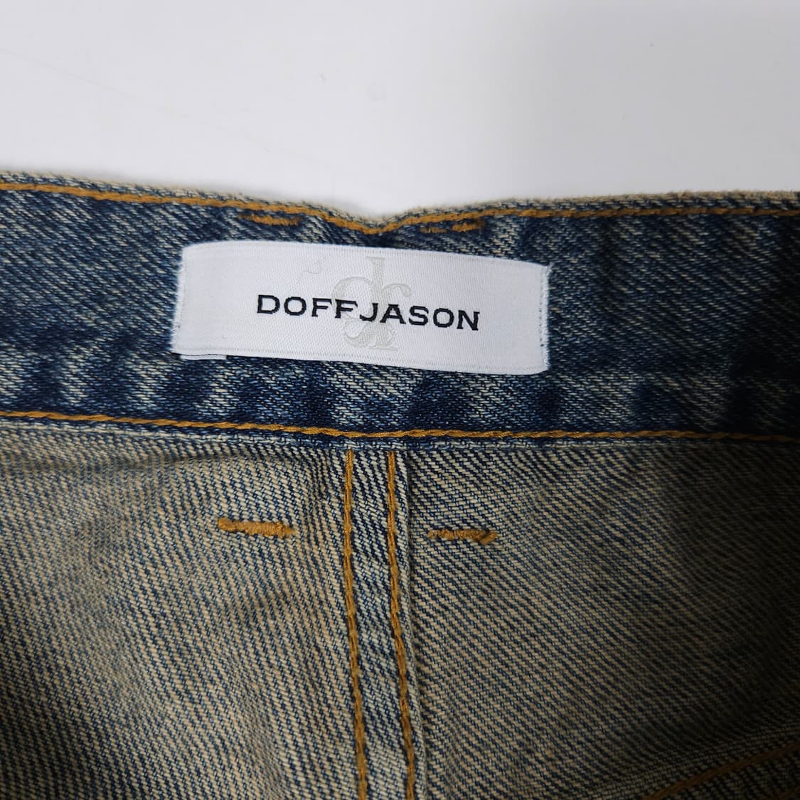 도프제이슨 와이드 데님팬츠  상품이미지3
