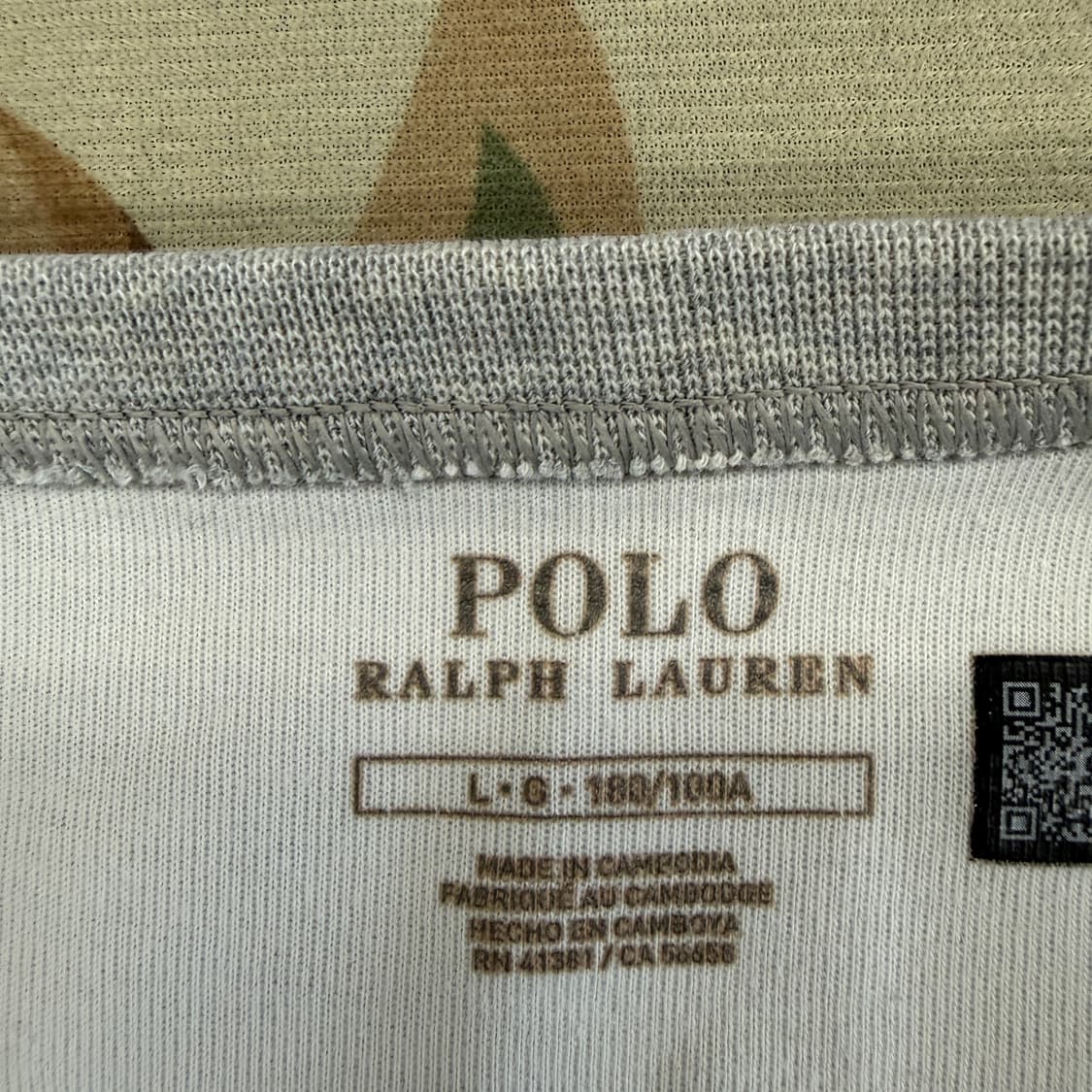 (L)폴로 랄프로렌 더블니트 스웻셔츠 맨투맨(그레이) 상품이미지3