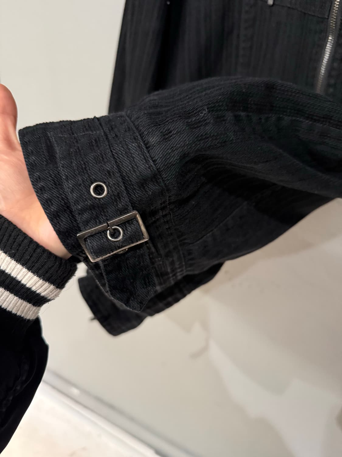 fur trimming buckle point jacket 상품이미지8