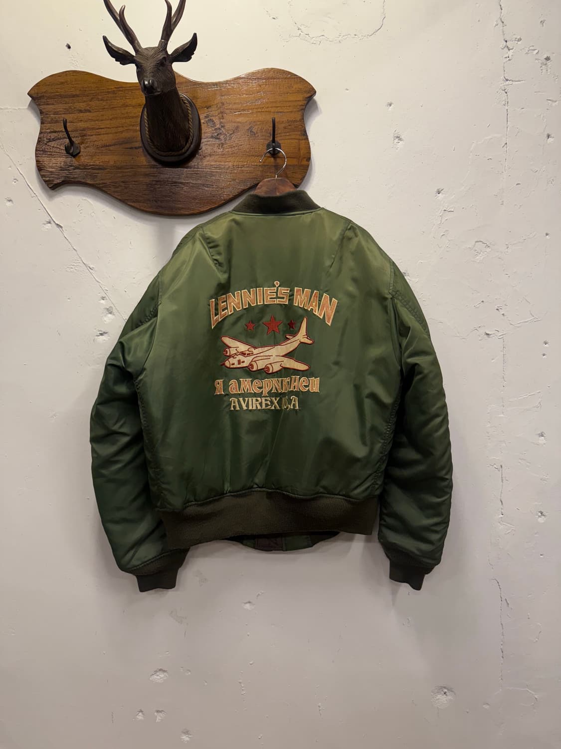 (L) AVIREX 아비렉스 Lennie’s Man MA-1 Flight 상품이미지1