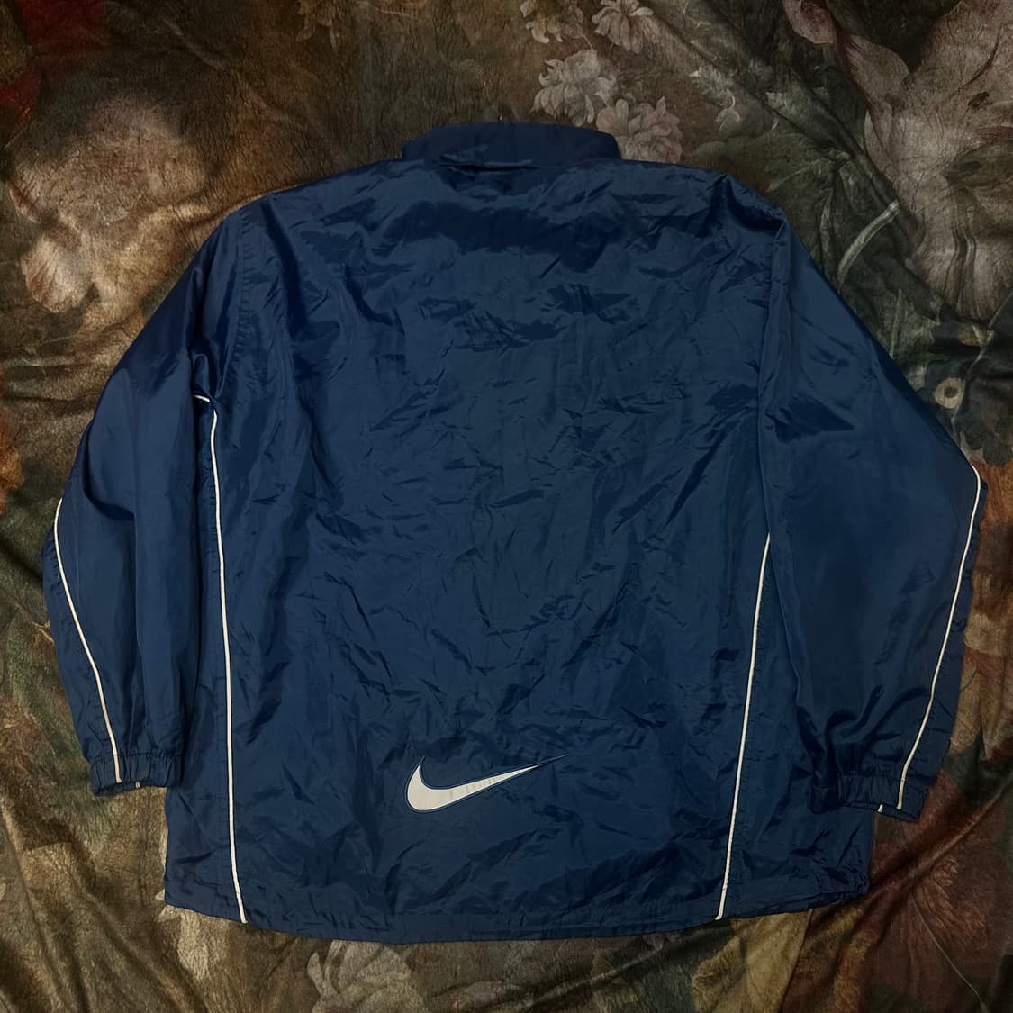 나이키 올드스쿨 화이트 사이드라인 네이비바람막이 105 상품이미지3