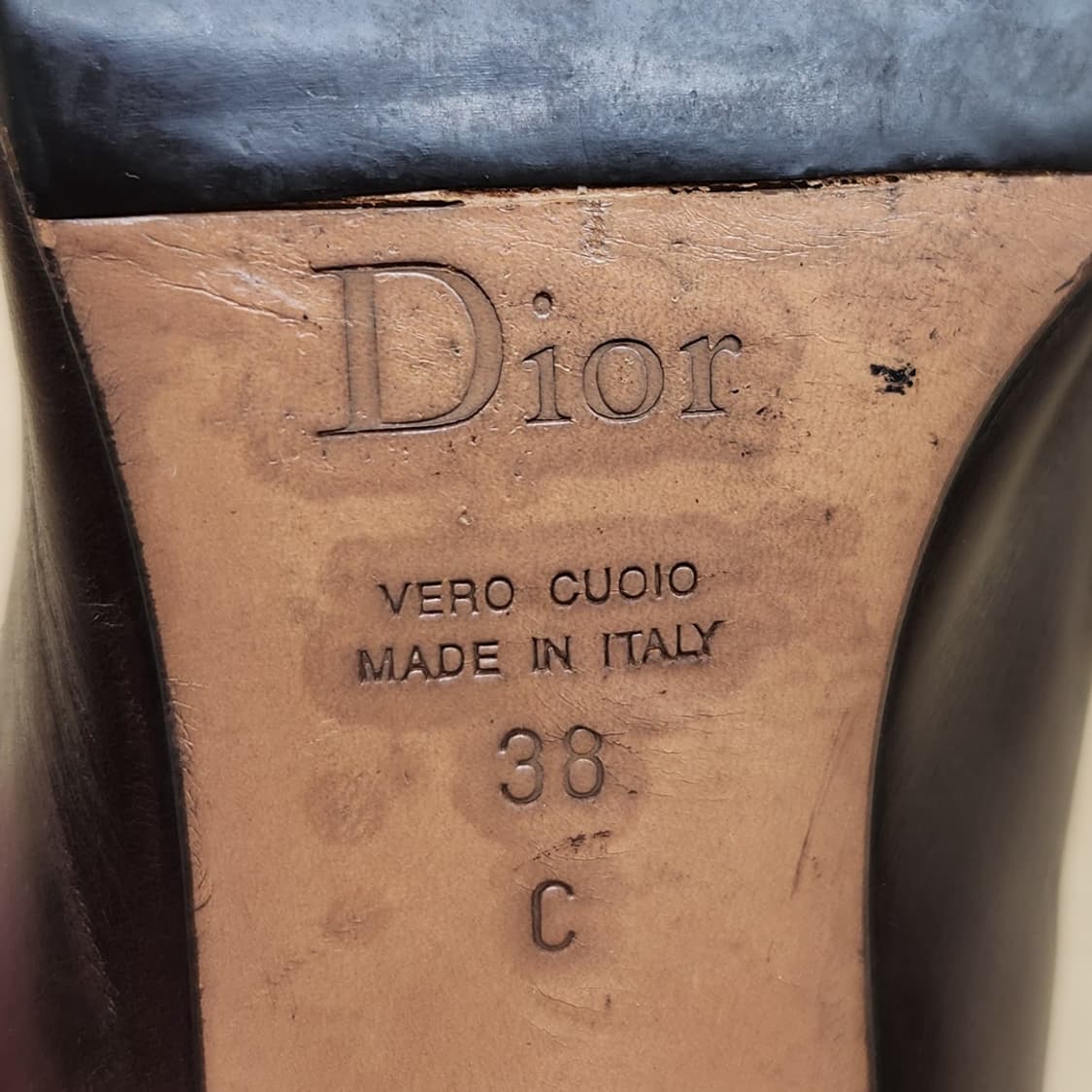 디올 가죽 여성 슬링백 38 245 굽8 상품이미지6
