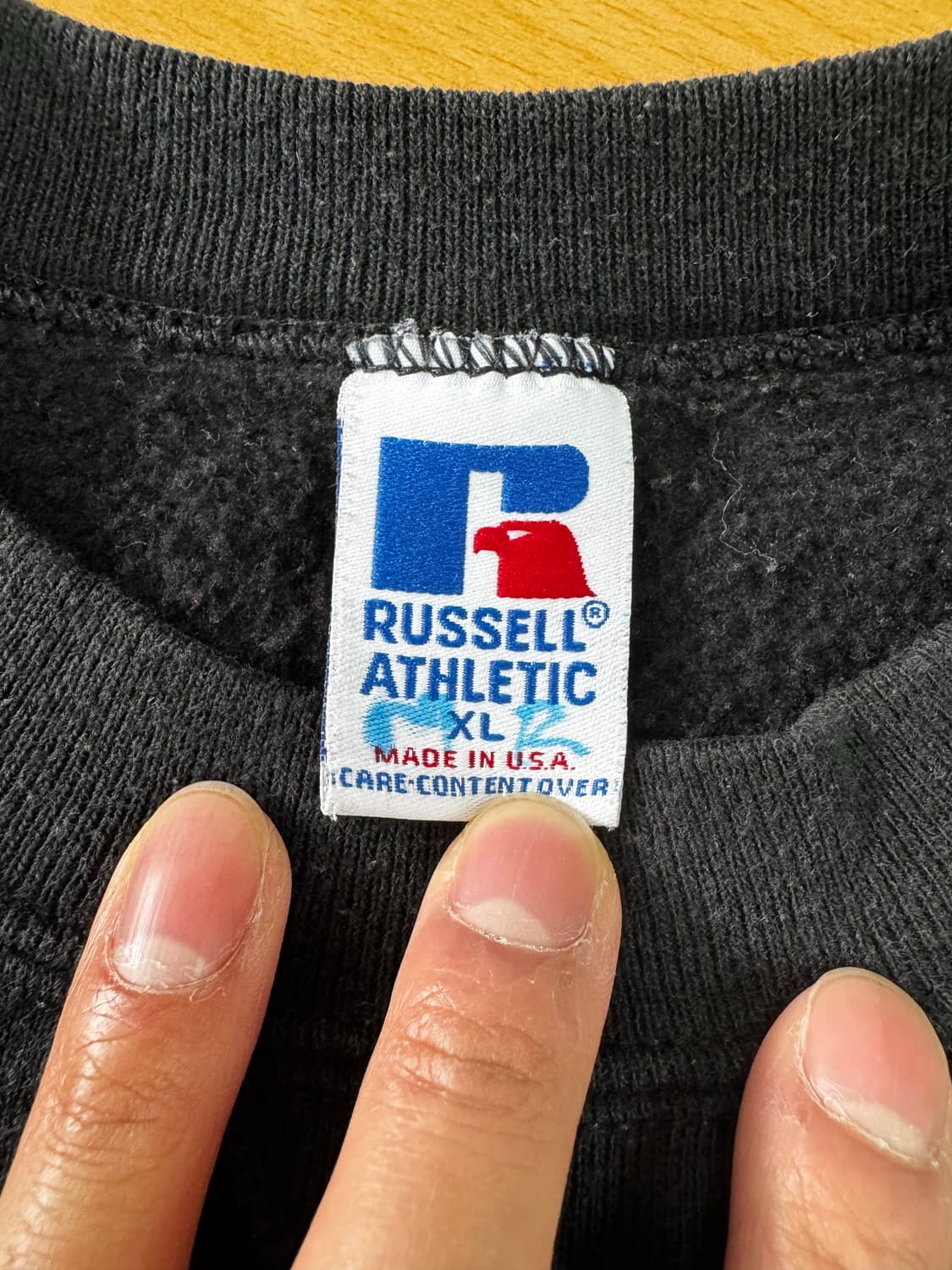 USA made)러셀 스웻 XL 상품이미지4