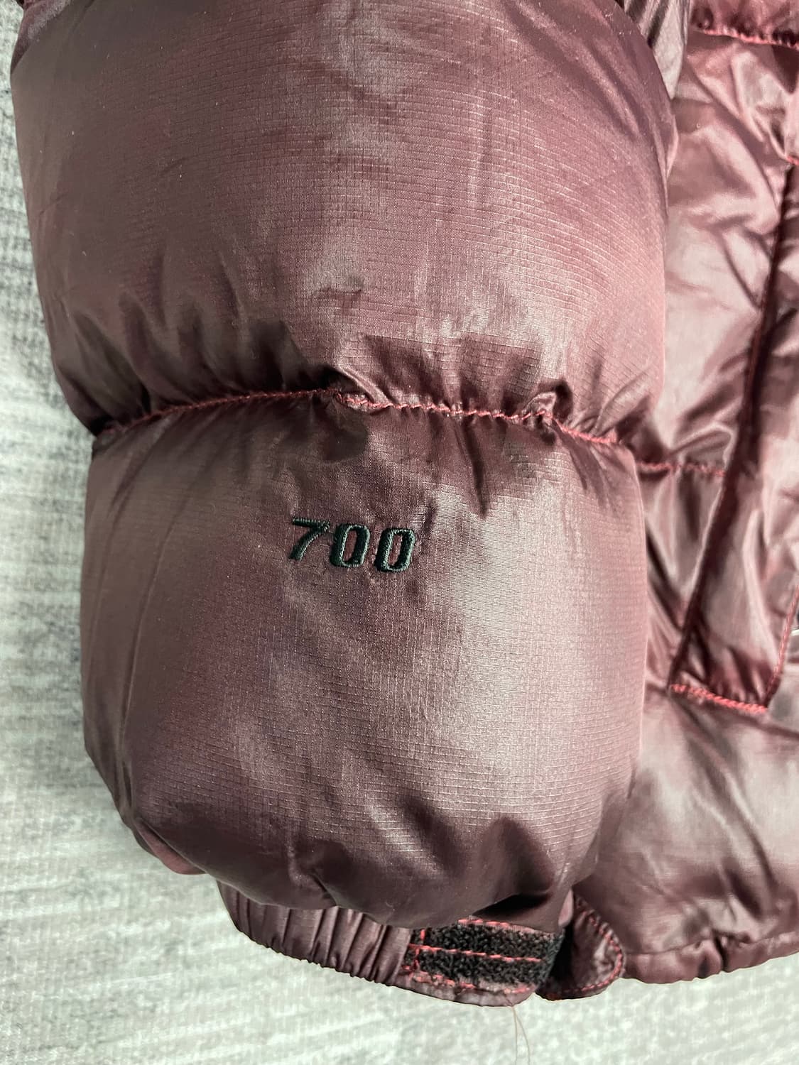 TNF 1996 눕시 블랙자수 상품이미지2