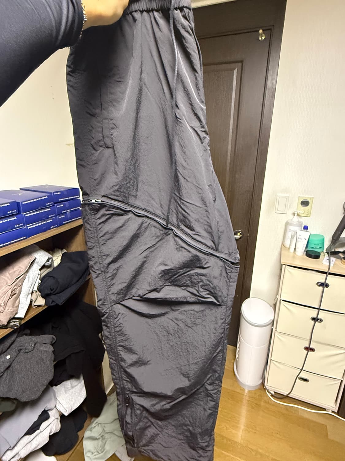 준지 나일론 팬츠(새상품, 44) 상품이미지3