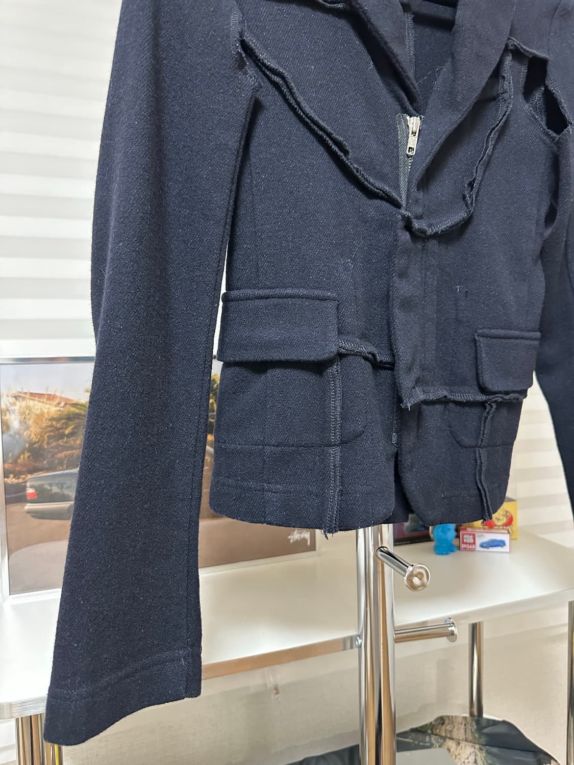 꼼데가르송 × H&M 디컨스트럭티드 자켓 상품이미지5
