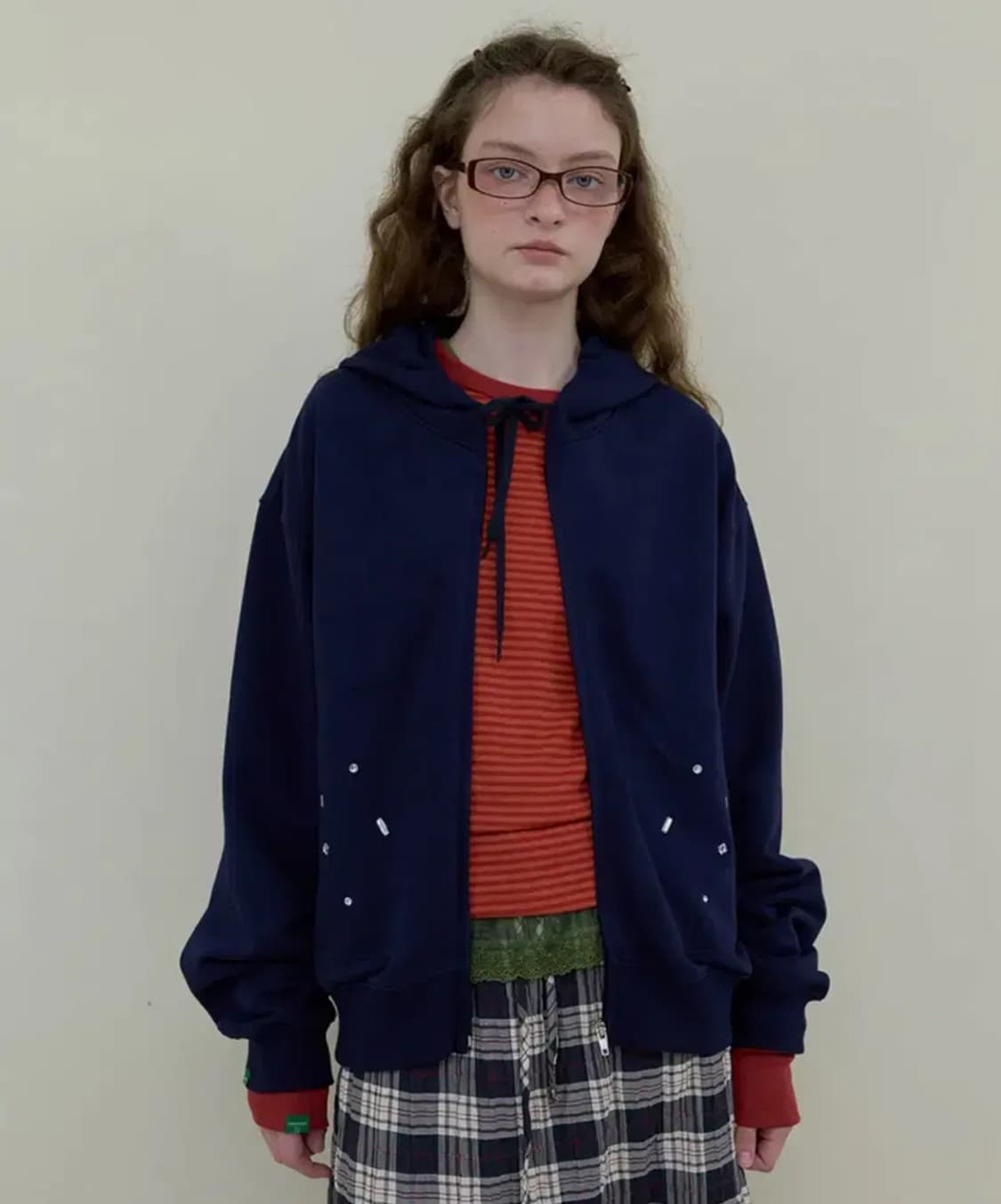 노컨텐츠 쥬얼드 집업 상품이미지3