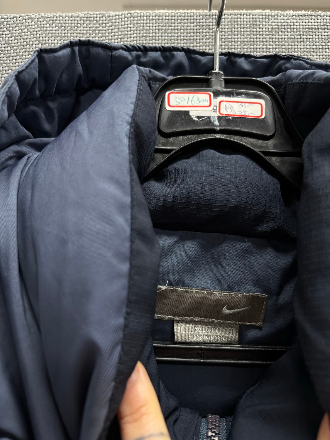 나이키 올드스쿨 후드탈착 다운패딩 상품이미지6