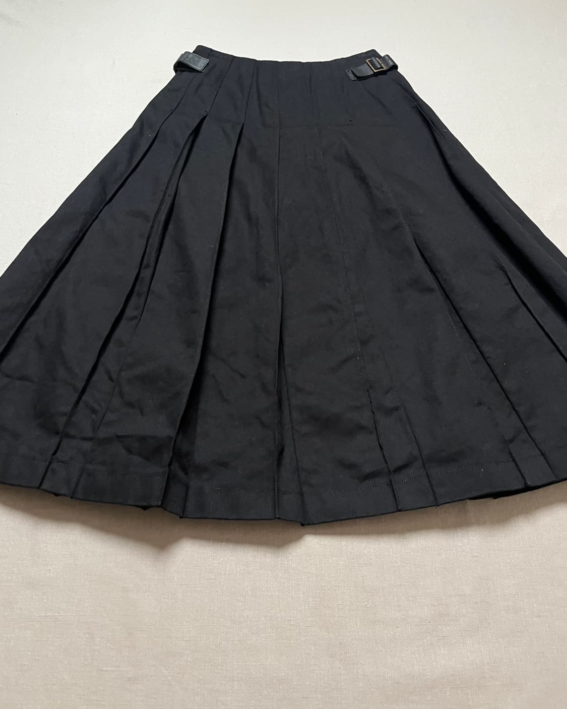 꼼데가르송 플리츠 랩 스커트 코튼 Comme des garcons 상품이미지8