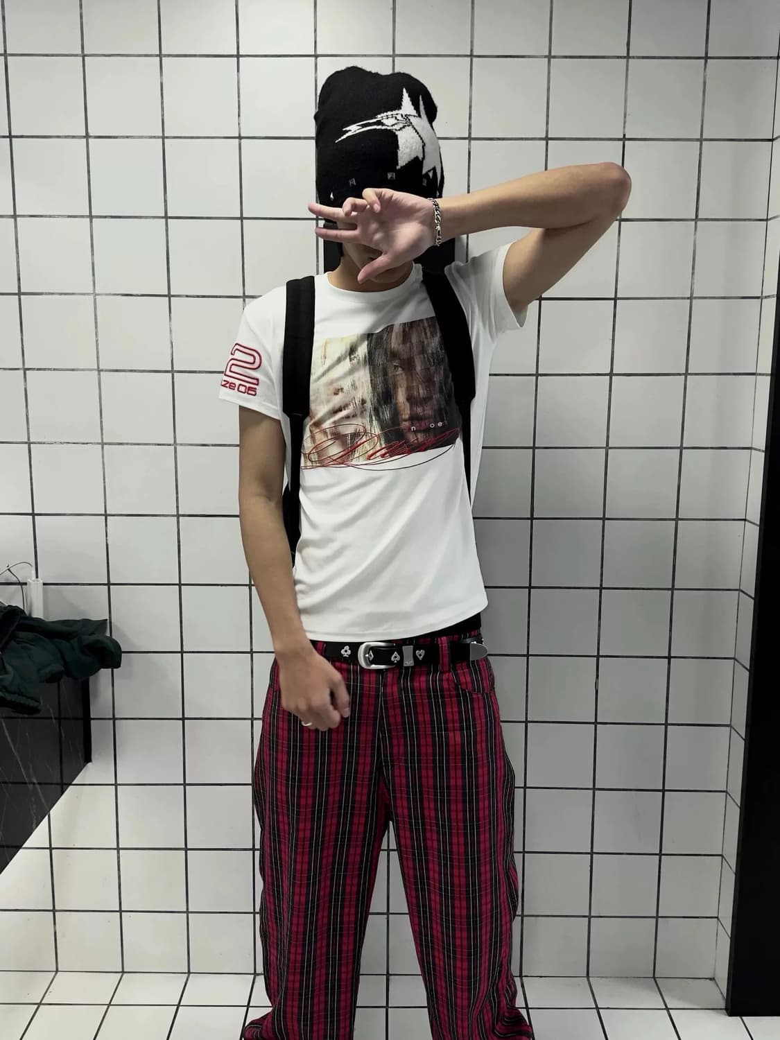 Vintage mood 오피움 스타일 UK 반팔티 상품이미지3