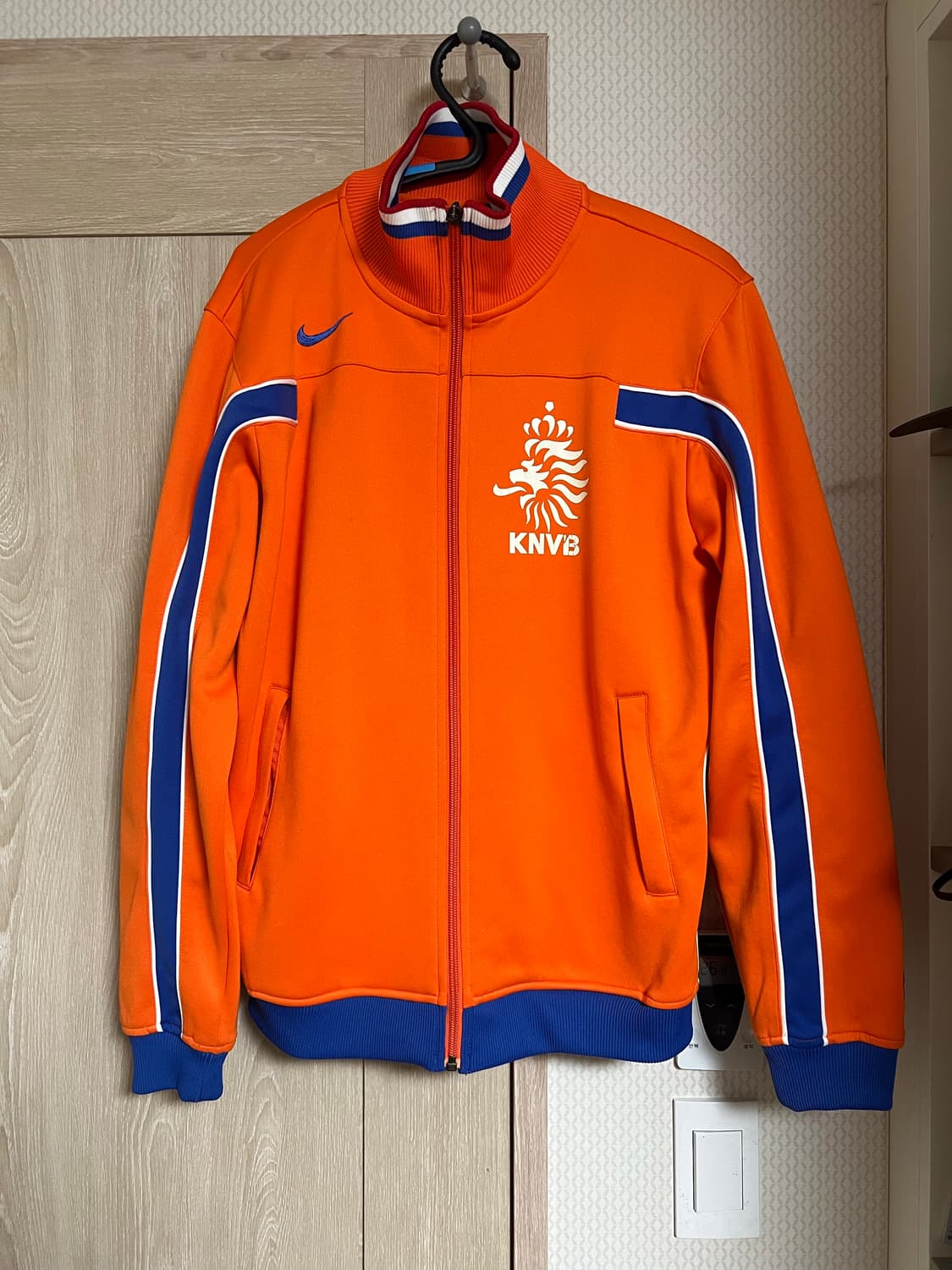 00s 나이키 네델란드 국대 져지 트랙탑 올드스쿨 트레이닝 상품이미지1