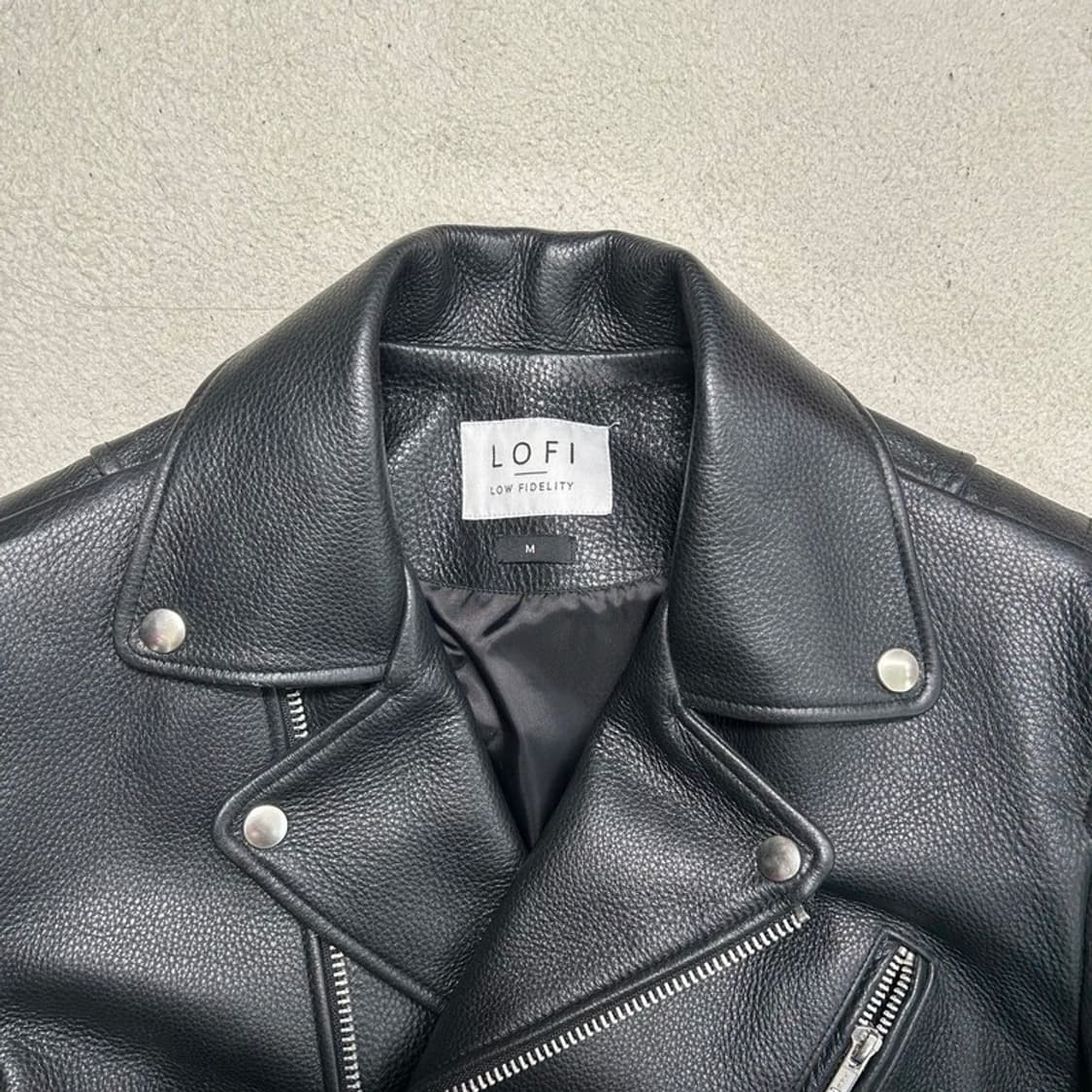 로파이 램스킨 라이더 자켓 M 상품이미지3