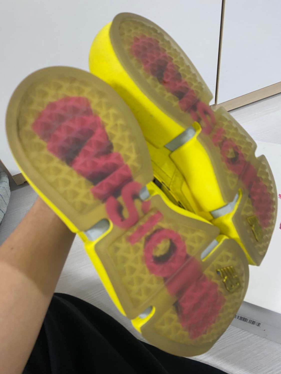 뉴발란스 제이든 스미스(jaden smith) 비전레이서 옐로우 상품이미지4